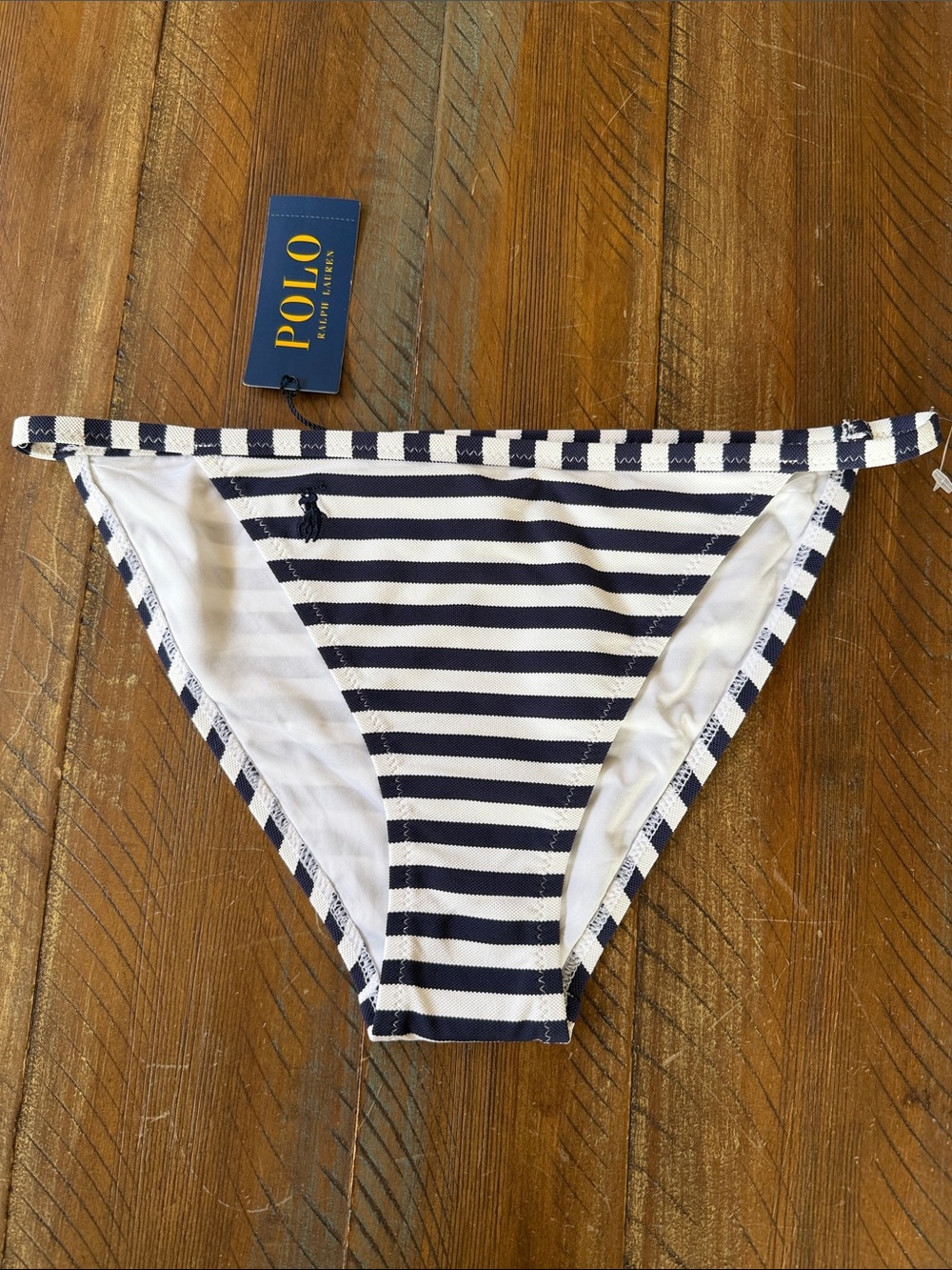 Women’s Polo Ralph Lauren Bathing Suit Bikini Bottom Medium New NWT Swimsuit